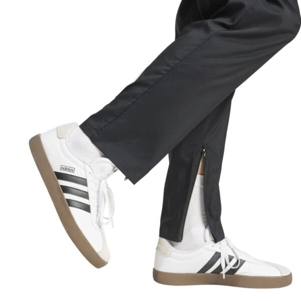 Mens Open Hem Stanford Essentials Black Trousers