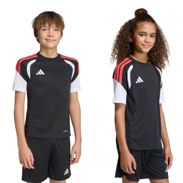Kids Tiro 26 Black League Jersey