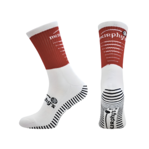 Pro Mid Grip Socks Maroon