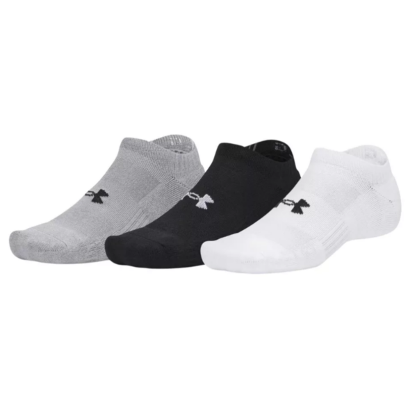UA Performance No Show Socks 3 Pk