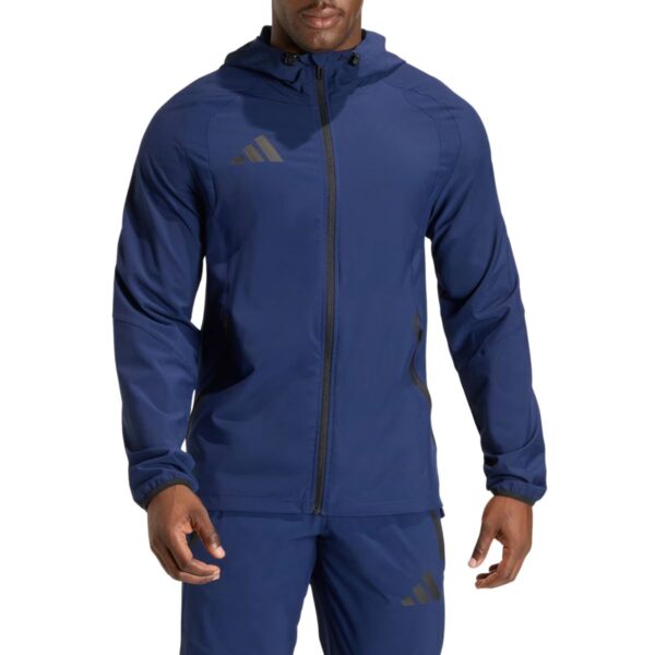 Mens Tiro Travel Woven Windbreaker