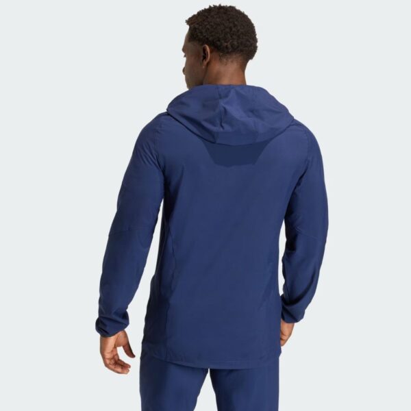 Mens Tiro Travel Woven Windbreaker