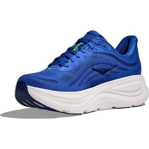 Mens Bondi 9 Blue Running Shoes