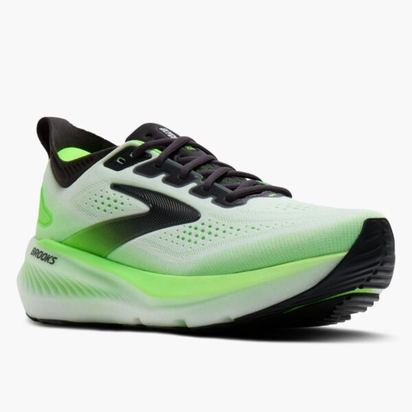 Mens Glycerin 23 White Running Shoes