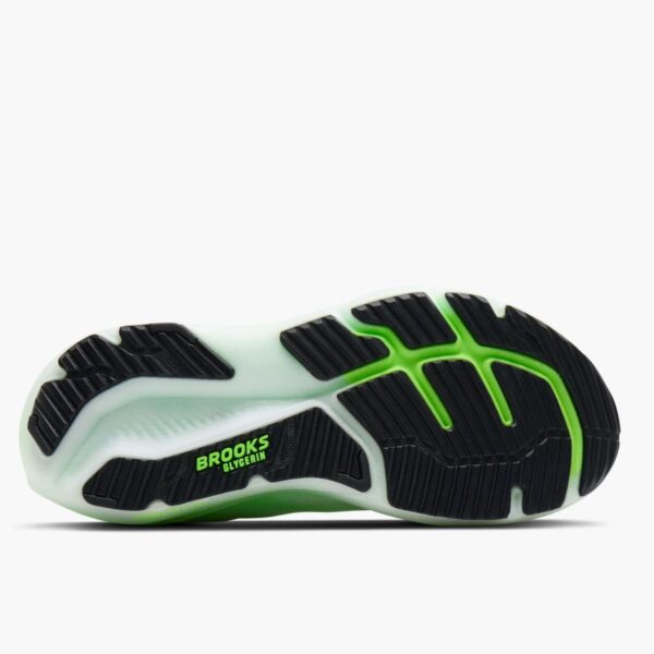 Mens Glycerin 23 White Running Shoes