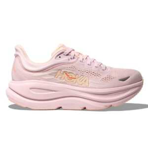 Womens Bondi 9 Pink Running Shoes