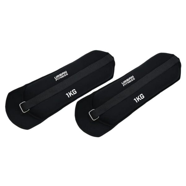 Neoprene Ankle and Wrist Weights (2 x 1kg)