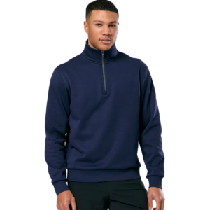 Mens Clubhouse Navy Quarter Zip