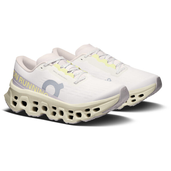 Womens Cloudmonster 3 Ivory Running Shoes