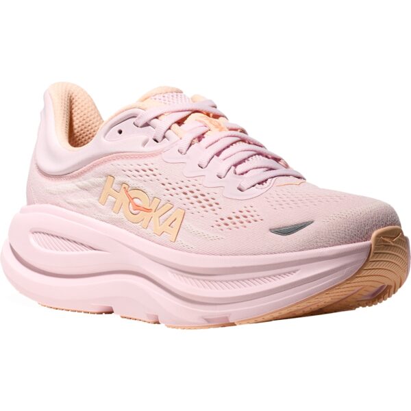 Womens Bondi 9 Pink Running Shoes