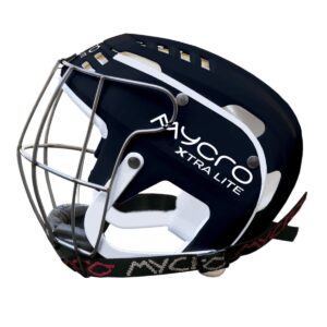 Pin Stripe Black/White Hurling Helmet