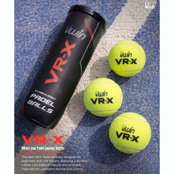 VR-X Padel Balls (Tube of 3)