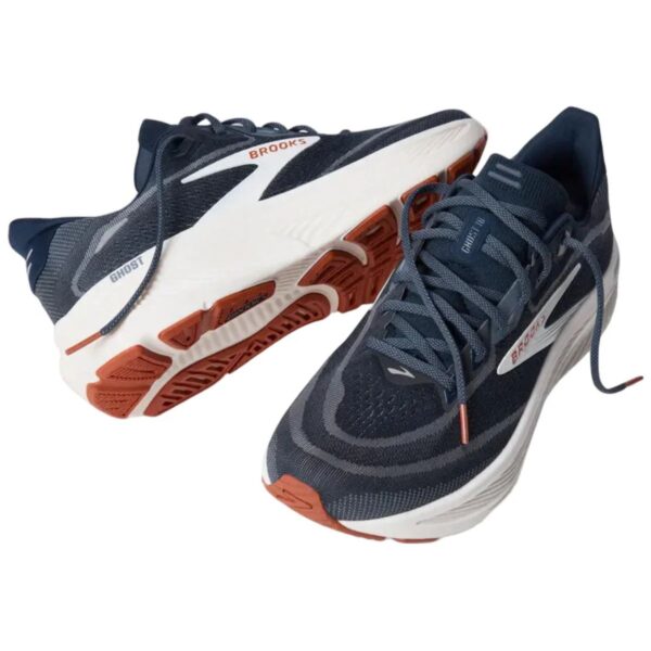 Mens Ghost 18 Navy Running Shoes