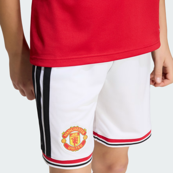 Kids Manchester United 26/27 Home White Shorts