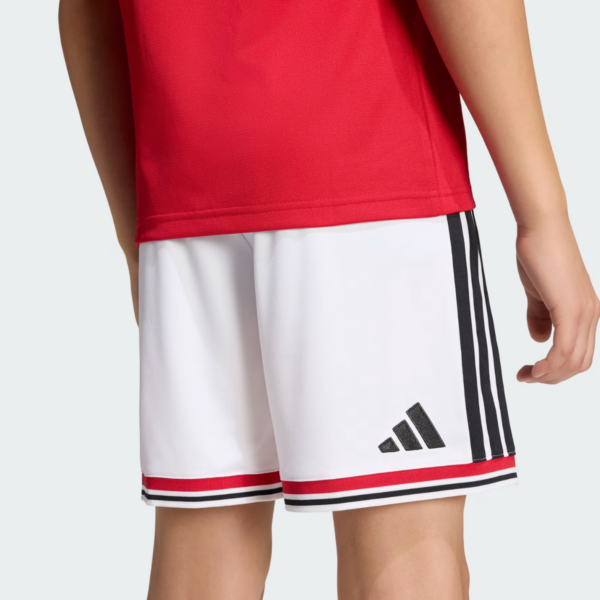 Kids Manchester United 26/27 Home White Shorts