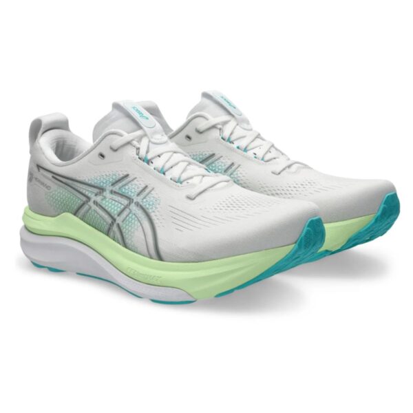 Mens Gel Kayano 33 White Running Shoes