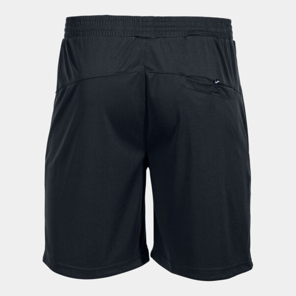 Referee Black Shorts with Zip Pockets