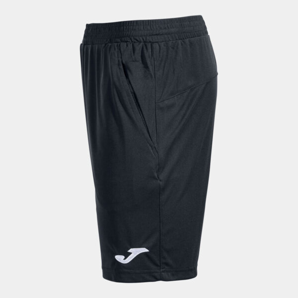 Referee Black Shorts with Zip Pockets