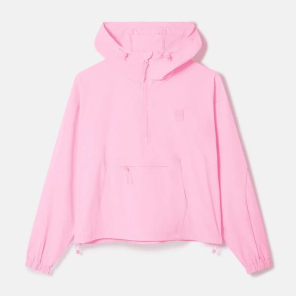 Womens Pink Blossom Haven Windbreaker