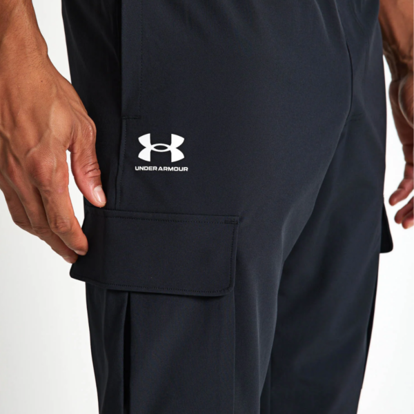 Mens UA Vibe Woven Navy Cargo Pants