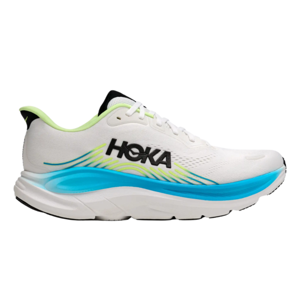 Mens Clifton 11 White Running Shoes