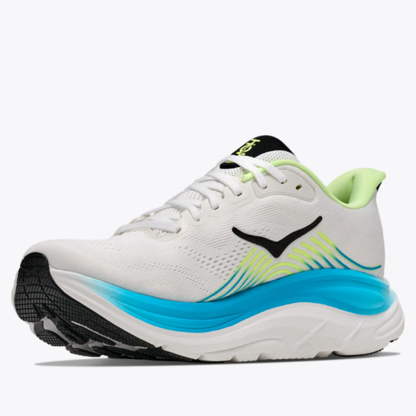 Mens Clifton 11 White Running Shoes