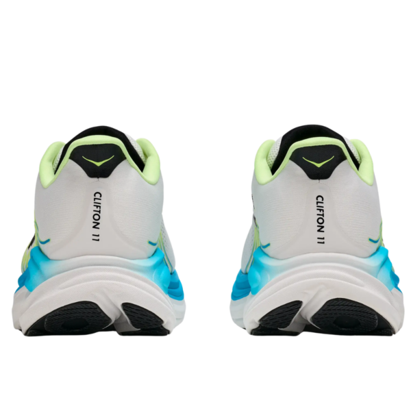 Mens Clifton 11 White Running Shoes