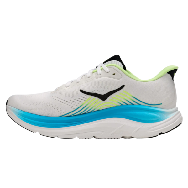Mens Clifton 11 White Running Shoes