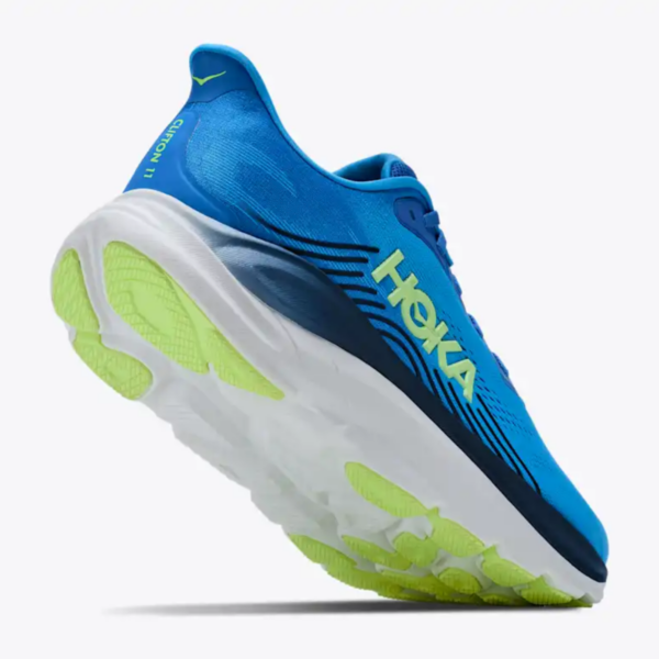 Mens Clifton 11 Blue Running Shoes