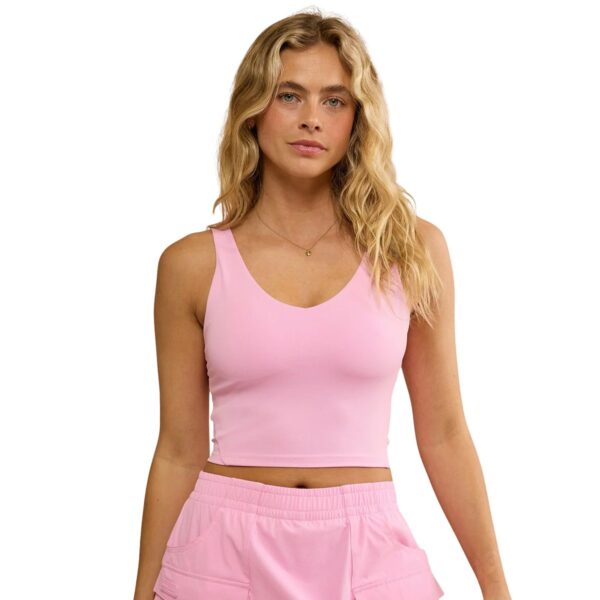 Womens Soft-Motion Pink Tank