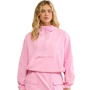 Womens Pink Blossom Haven Windbreaker