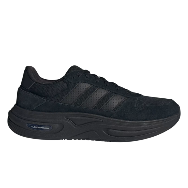Mens Cloudfoam Cuxxion 80s Black Shoes