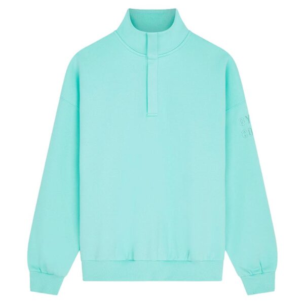 Womens Snap Collar Sierra Peppermint Sweatshirt