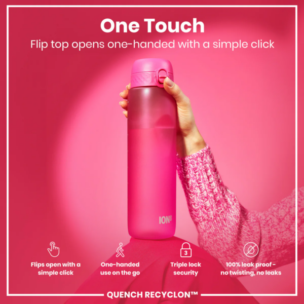 Quench One Touch 1000ml Water Bottle