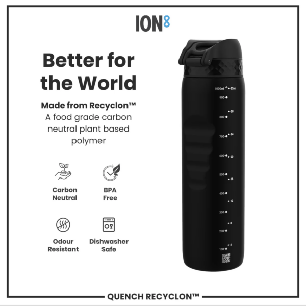 Quench One Touch 1000ml Water Bottle