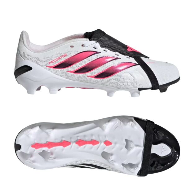 Kids Predator League Fold-Over Tongue FG Football Boots
