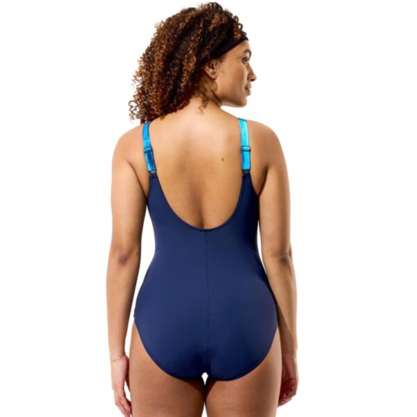 Womens Luna Lustre Printed 1pc Swimsuit