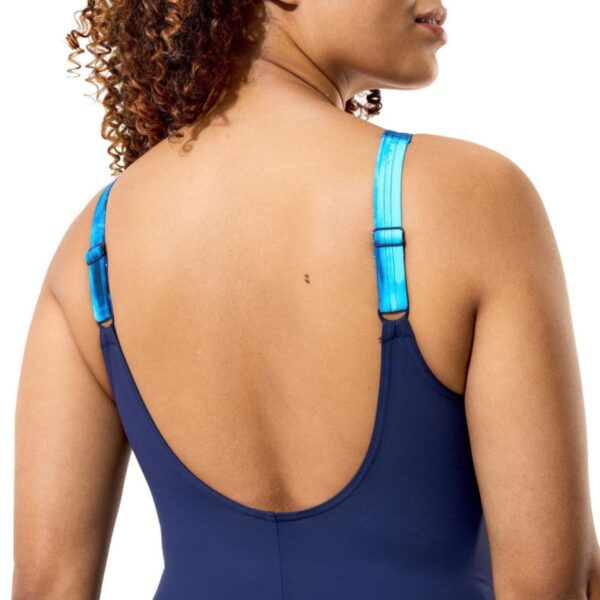 Womens Luna Lustre Printed 1pc Swimsuit